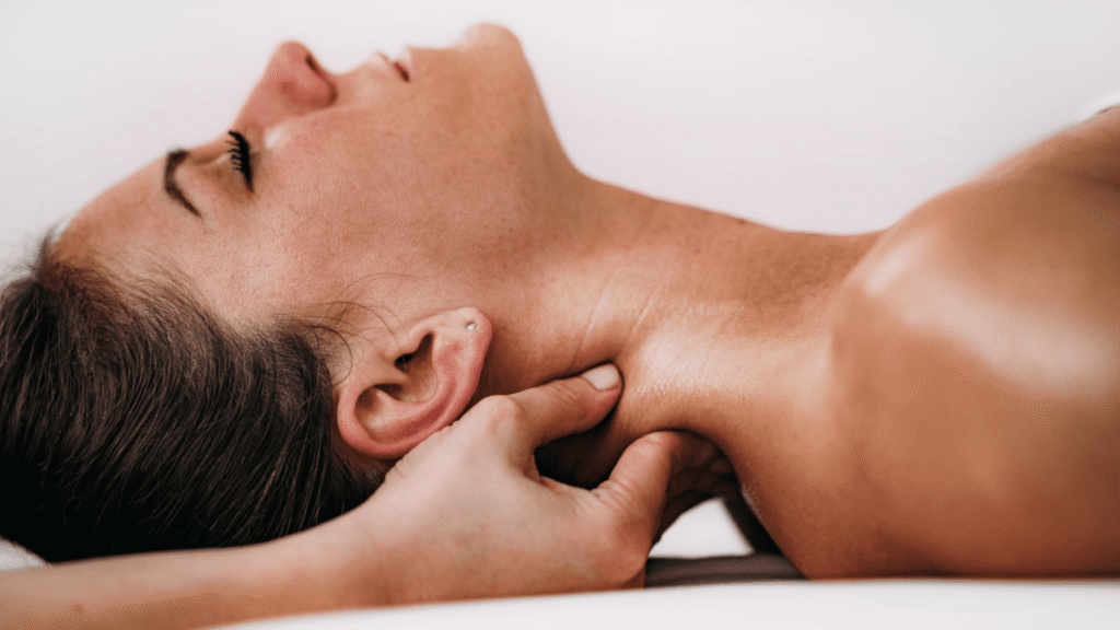 músculo tenso sistema nervoso massagem
