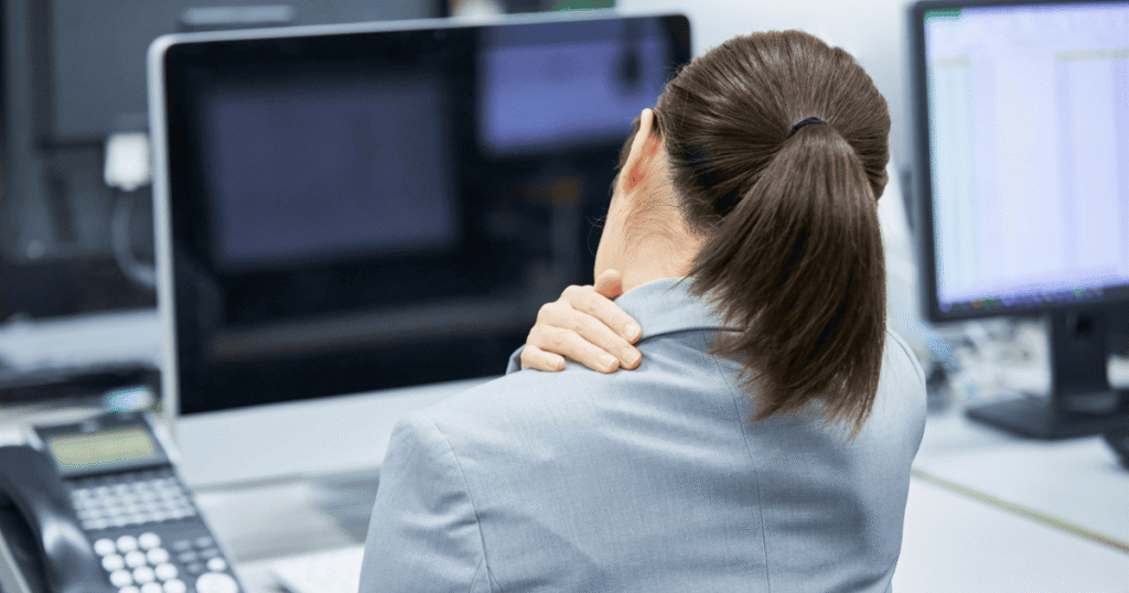 Dor pescoço e costas que não passa há vários dias